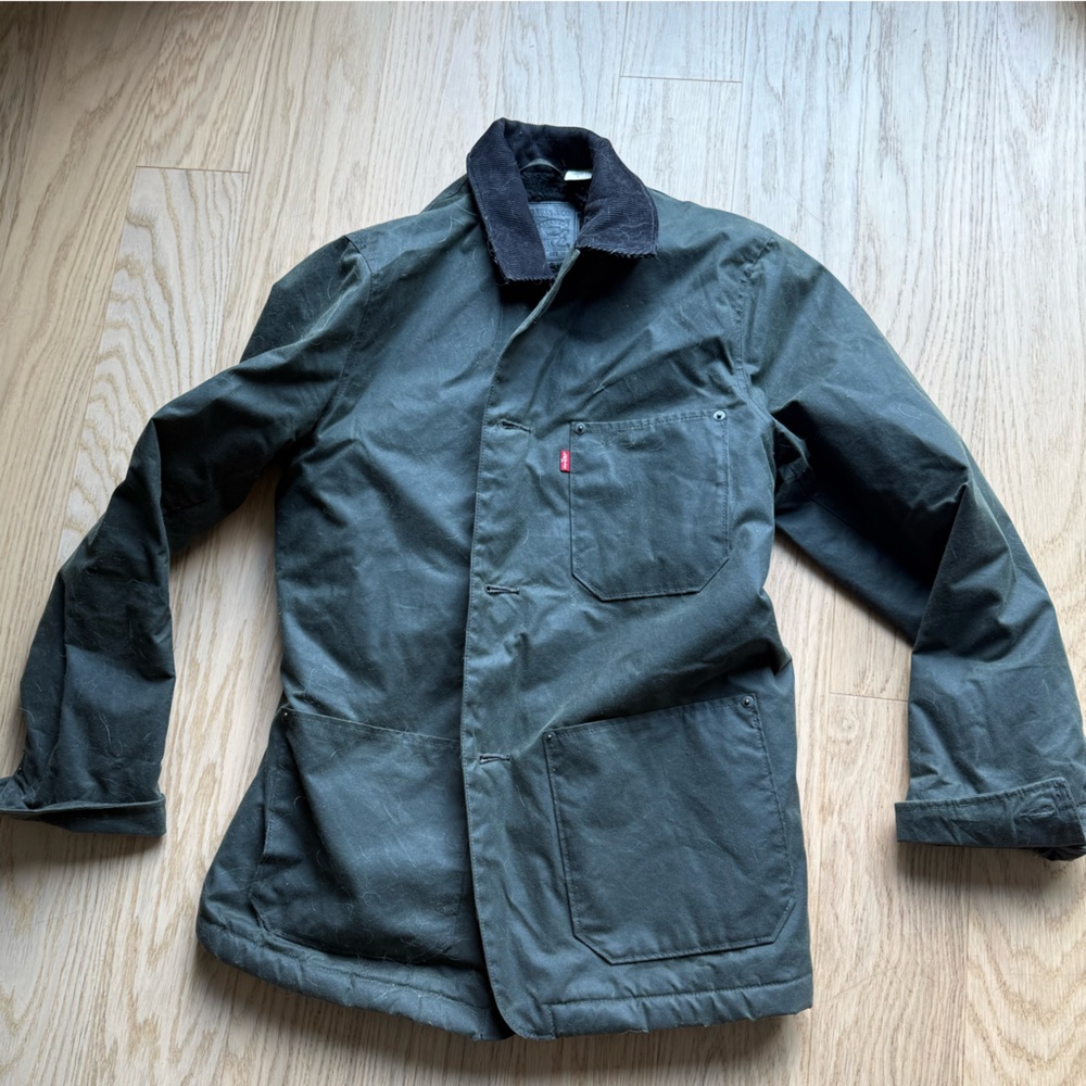 Levi’s wax canvas jacket - men’s medium